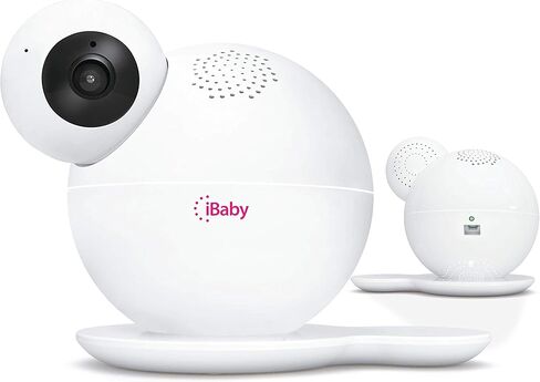 iBaby M2C WiFi Baby Monitor Camera with FHD Audio 1080P with Night Vision Wall Mount Kit Included 2021 Updated Video Audio Quality with Motion Crying Alerts, White in Kuwait
