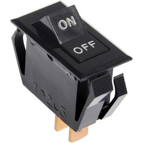 Hillman 393321 Rocker Switch, Black