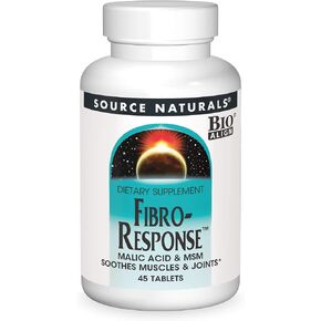 Source Naturals Fibro-Response Bio-Aligned Malic Acid & MSM - 45 Tablets
