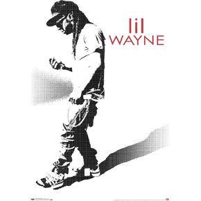 Trends International Lil Wayne - Hustle Wall Poster, 22.375" x 34", Unframed Version