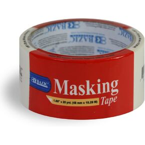 BAZIC 1.88" X 720" (20 Yards) General Purpose Masking Tape