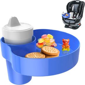 Cup Holder Travel Tray for Car Seats,Orange