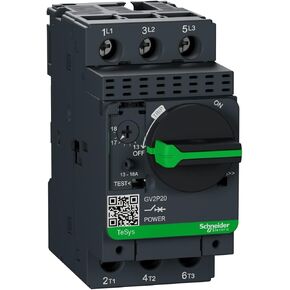 SCHNEIDER ELECTRIC 600-VAC 18-AMP GV2P20 Manual Starter 600VAC 18AMP IEC