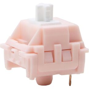 نظام الألوان الوردي الرقيق، مفاتيح لوحة المفاتيح الميكانيكية، مفتاح 3 دبابيس، مفتاح خطي مسبق التشحيم - (90 قطعة) in Kuwait