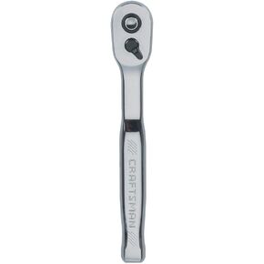 CRAFTSMAN Ratchet, Minihead, SAE, 72-Tooth, 1/4-Inch Drive (CMMT99423)