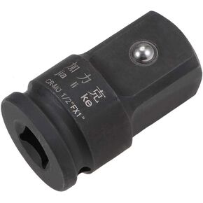 uxcell 1/2" Drive (Female) x 1" (Male) Impact Socket Adapter for Use with Air Impact Wrenches, Breaker Bars, Ratchets, CR-MO Steel