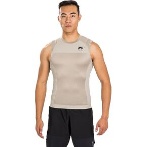 Venum Men's G-fit Air Rashguard Sleeveless-Sand