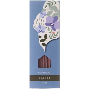 Incense Sticks, Premium Quality, Korean Incense Stick, Over 90% Natural Scents, 120 Sticks (Orchid) Purple