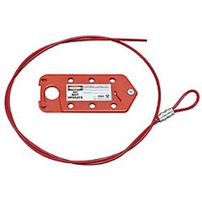Zing Green Products 7133 RecycLockout Cable and Hasp Lockout Device, 10 Feet