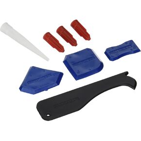 DAP 09125 8 Piece PRO Caulk Tool Kit, No Size, Blue