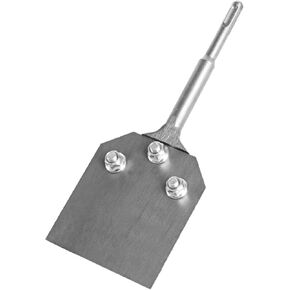 4 Inch Wide SDS-Plus Shank Floor Scraper Tile Chisel & Thin-set Scaling Chisel - 4 In. x 10 In. Alloy Steel Bit Chisel - for Cleaning Thin-set Mortar Tile Adhesive