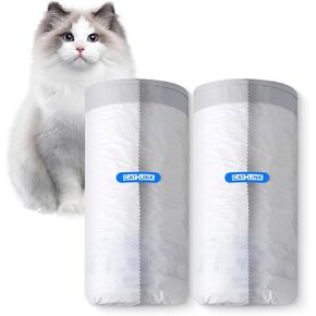 CATLINK Trash Bags x 2rolls, for Automatic Cat Litter Box for SCOOPER YOUNG & SCOOPER LUXURY PRO Not Suitable for SCOOPER SE