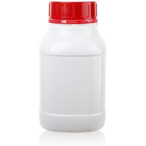 1 PC Lab Reagent Bottles with Red Tamper Evident Cap, 2000ml/67.6oz Wide Mouth Round Sample Storage Container Sealing Bottles for Classrooms, Storage at Home, or Laboratories, LVAP001