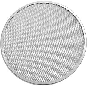 New Star Foodservice 50677 Restaurant-Grade Aluminum Pizza Baking Screen, Seamless, 12-Inch