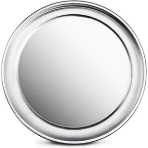 New Star Foodservice 50929 Pizza Pan/Tray, Wide Rim,Aluminum, 20 Inch, Pack of 6 in Kuwait