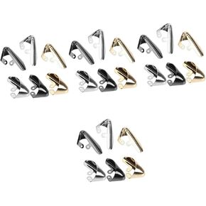 Healeved 12 Pcs Metal Crease Gaurds Shoe Protector Accessory Pointed Shoe Force Tip Accessories for Heel Decorations Heels Crease Tips Caps Toe Cover