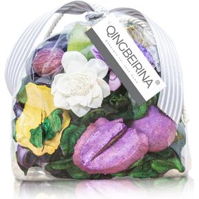 كينغبي رينا اكياس مجففات الخريف مع مفرش طاولة من الدانتيل، وعاء مجففات برائحة البرتقال وحشو الزهور المجففة + مفرش طاولة ابيض 13 انش × 72 انش، صندوق هدايا، عيد الشكر in Kuwait