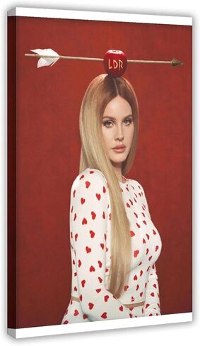 Yaobaofu Lana Del Rey 21 Canvas Poster Bedroom Decor Landscape Office Room Decor Gift Unframe: Unframe:12x18inch(30x45cm) in Saudi Arabia