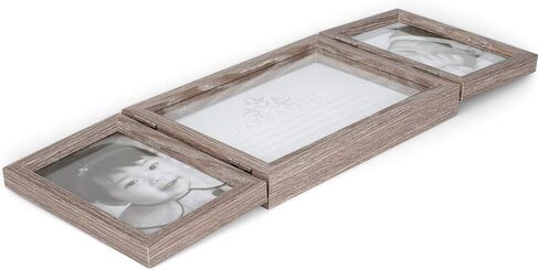 Dicksons Godparent, So Very Grateful Natural Wood 3-Part Hinged Tabletop Photo Frame in Saudi Arabia