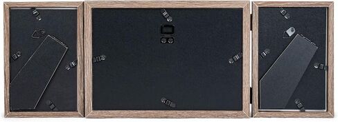 Dicksons Godparent, So Very Grateful Natural Wood 3-Part Hinged Tabletop Photo Frame in Saudi Arabia