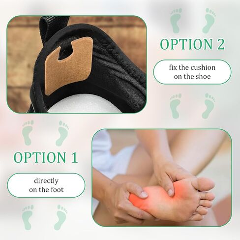60-Pack U-Shaped Felt Callus Pads - Metatarsal and Forefoot Foot Pads for Pain Relief and Comfort - Adhesive Cushions to Prevent Calluses from Rubbing on Shoes - Ideal for Men and Women, Beige in Saudi Arabia