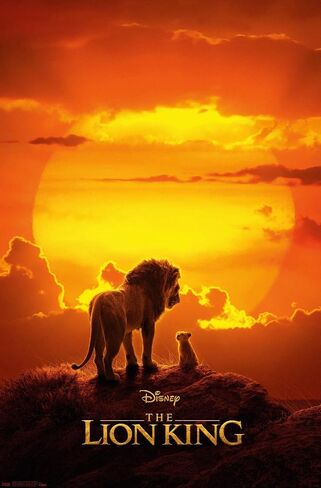 Trends International Disney The Lion King - Mufasa And Simba Wall Poster, 22.375" x 34", Unframed Version in Saudi Arabia
