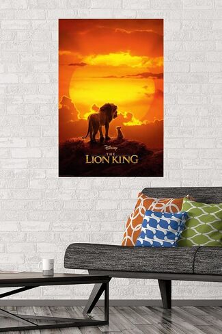 Trends International Disney The Lion King - Mufasa And Simba Wall Poster, 22.375" x 34", Unframed Version in Saudi Arabia