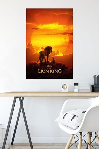 Trends International Disney The Lion King - Mufasa And Simba Wall Poster, 22.375" x 34", Unframed Version in Saudi Arabia