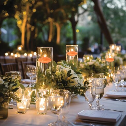 شموع عائمة باللون الأزرق الداكن لمدة 10 ساعات كبيرة مقاس 7.62 سم، شموع مضلعة رومانسية غير معطرة للمزهريات الأسطوانية، قطع مركزية في حفلات الزفاف، والحفلات، وحمام السباحة، والعطلات، مجموعة من 12 قطعة in Kuwait