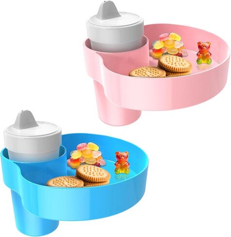 Cup Holder Travel Tray for Car Seats,Orange in Kuwait