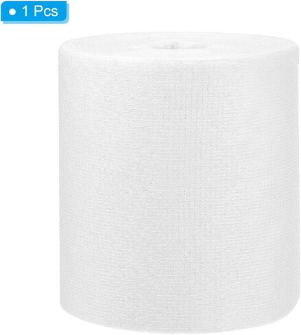 PATIKIL 12inch x 66ft Fiberglass Cloth Tape, 1pcs Polyester Fiberglass Mesh Tape Drywall Tape Polyester Fiber Tape Waterproof White 2.3oz(65g) 0.2MM for Roof Shower Walls Tiles Boat in Kuwait
