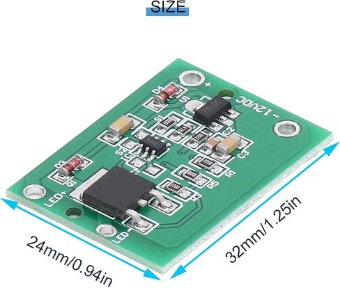 5 قطع 12 فولت وحدة استشعار مفتاح اللمس TTP223 زر الضغط وحدة مفتاح اللمس DC 6-20V 3A مع كابل للسيارات والدراجات النارية المعدلة، أضواء LED، مرآة اللمس، إلخ. in Saudi Arabia
