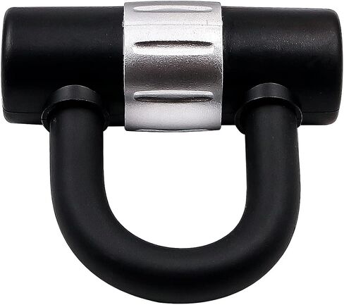 16mm Extra Thick Heavy Duty Sold Secure Padlock U Lock Comes 2 Keys - Black in Saudi Arabia