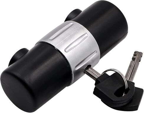 16mm Extra Thick Heavy Duty Sold Secure Padlock U Lock Comes 2 Keys - Black in Saudi Arabia
