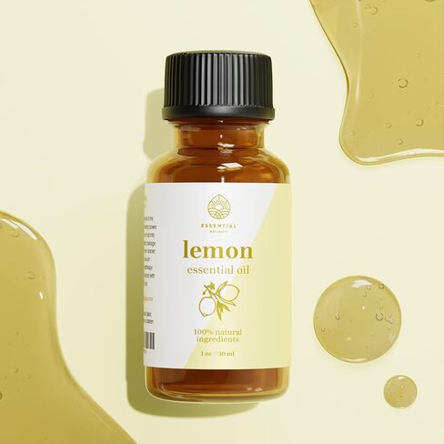 Lemon Essential Oil by Essential Delights (1 Fl. Oz.) |100% Undiluted Essential Oil | for Aromatherapy, Soaps, Lotions, & Candles | Vegan & Cruelty Free in Kuwait