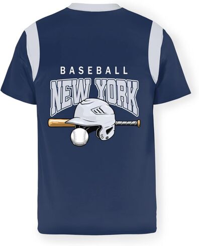 Men's Baseball City Shirts Novelty Sport Crew Neck Jerseys Short Sleeve Tees Gifts for Fans in Saudi Arabia