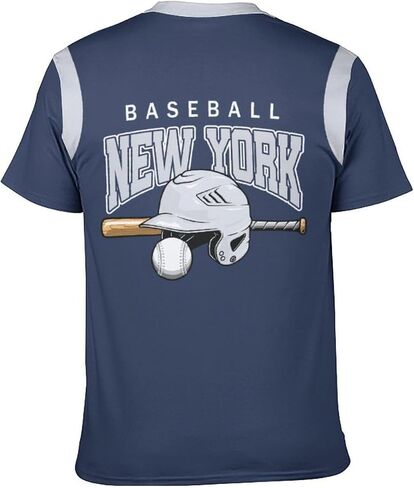 Men's Baseball City Shirts Novelty Sport Crew Neck Jerseys Short Sleeve Tees Gifts for Fans in Saudi Arabia