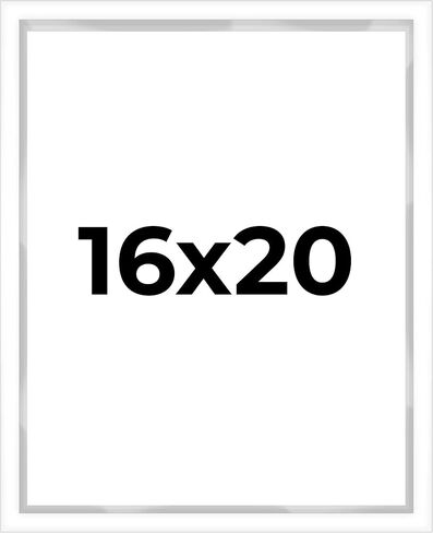 إطار عرض أبيض لصندوق الظل مقاس 16 × 16 مع حجم داخلي يبلغ عمقه 16 × 16 × 1 بوصة يتضمن زجاج شبكي أكريليك مقاوم للكسر، ودعامة من الألواح الإسفنجية وأجهزة تعليق in Kuwait