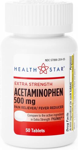 GeriCare Extra Strength Acetaminophen - Non Aspirin (Aspirin/Caffeine/Acetaminophen, 100 Count (Pack of 1)) in Kuwait