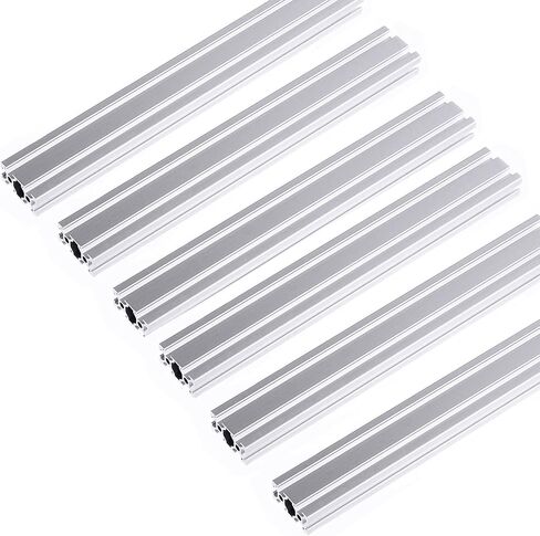 2PCS T Type 2040 Aluminum Extrusion 1000mm(39.4 inch) European Standard Anodized Linear Rail CNC 3D Printer Parts for DIY and Engraving Machine in Saudi Arabia