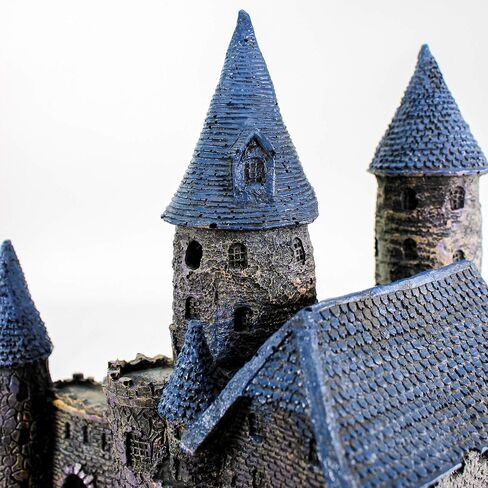 Penn-Plax Age-of-Magic Wizard’s Castle Aquarium Decoration – Safe for Freshwater and Saltwater Fish Tanks – Extra Large – Part A in Saudi Arabia