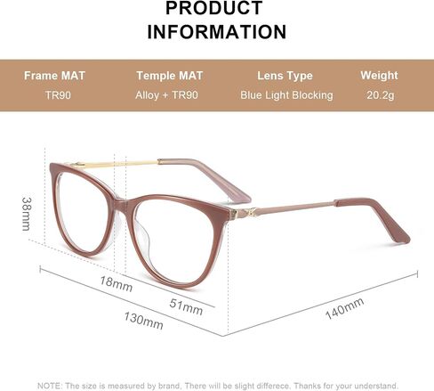 Cat Eye Reading Glasses for Women Blue Light Blocking Readers- Acetate Frame Spring Hinge in Saudi Arabia