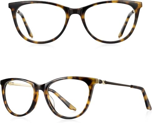 Cat Eye Reading Glasses for Women Blue Light Blocking Readers- Acetate Frame Spring Hinge in Saudi Arabia
