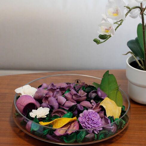 كينغبي رينا اكياس مجففات الخريف مع مفرش طاولة من الدانتيل، وعاء مجففات برائحة البرتقال وحشو الزهور المجففة + مفرش طاولة ابيض 13 انش × 72 انش، صندوق هدايا، عيد الشكر in Kuwait