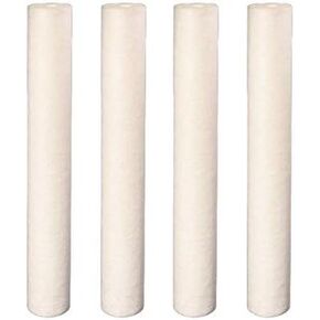 CFS – 4 Pack Deluxe Sediment Water Filter Cartridge Compatible with Hydro Cure 20" Models – Removes Bad Taste and Odor – Whole House Replacement Filter Cartridge – 5 Micron