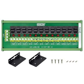 جدار جبل 12 قناة مجداف الروك التبديل التيار المتناوب 115 فولت 230 فولت وحدة توزيع الطاقة قطاع in Kuwait