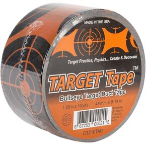 Beacon Duct Tape, Orange and Black Animal Target, 2-Inch by 10-Yard
