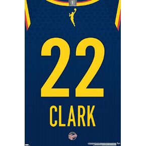 Trends International WNBA Indiana Fever - Caitlin Clark Jersey Wall Poster, 22.37" x 34.00", Unframed Version