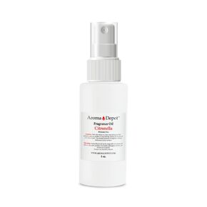 Aroma Depot Citronella Spray 1oz. Fragrance Oil I Perfume I Skin Oil I Scented Oil. DIY Projects Such as Candles, Bath Bombs, Body Butters, Creams & Lotions. For Diffuser, Burners, or Warmers.