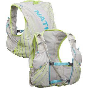 Nathan Women's Pinnacle Race Vest & 12L Hydration Pack with 1.6L Bladder, Water-Resistant Pockets, Lightweight & Moisture Wicking